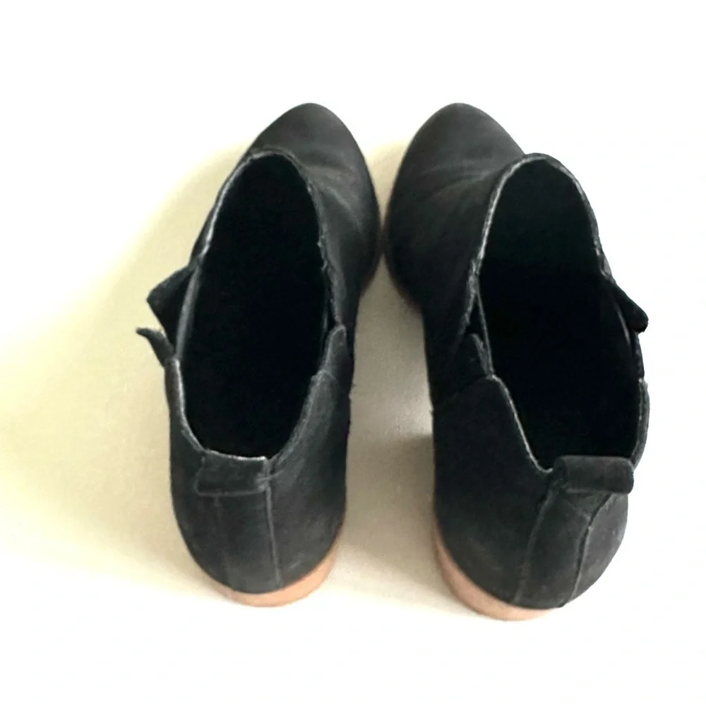 BP Black Suede Ankle Booties